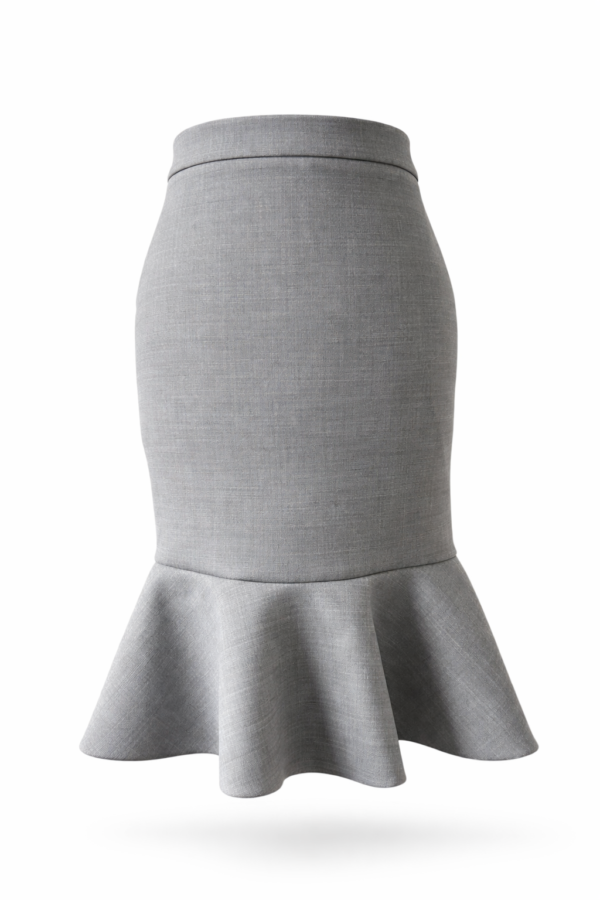 CHARLIE - SPÓDNICA Z FALBANĄ