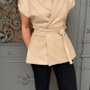 CLAIRE BEIGE VEST