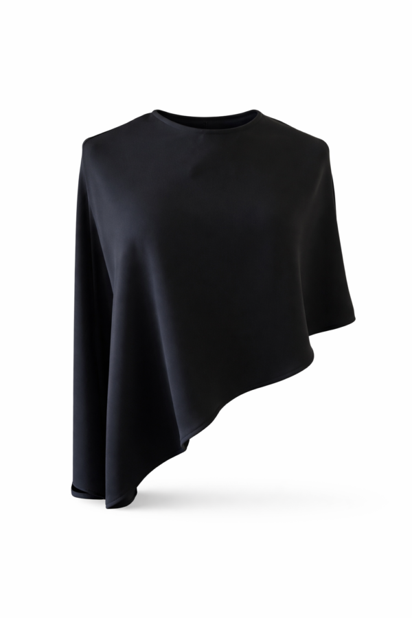 ELAN - ASYMMETRIC DRAPED TOP